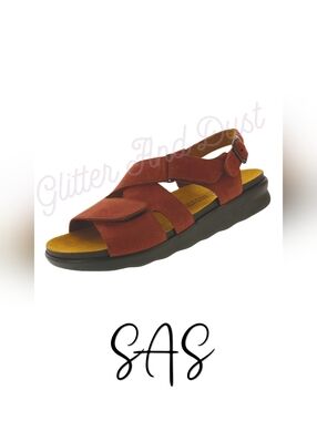 SAS Huggy Cross Strap Sandal